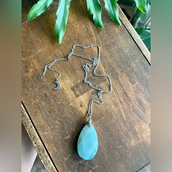 Amazonite necklace - Picture 5 of 5